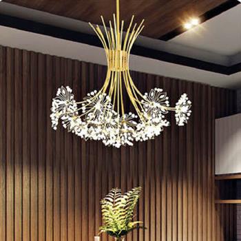 Đèn thả trang trí Andora ĐT-9003/x-GD - Bóng G4 (có bóng) ĐT-9003/x-GD