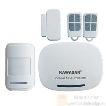 Báo trộm qua điện thoại Kawasan 260A-Sim