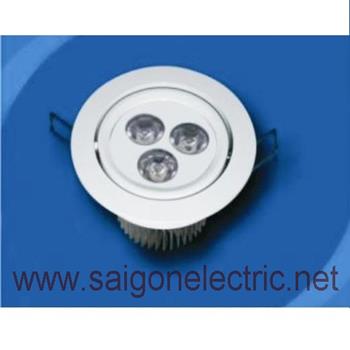 Đèn downlight trong nhà 3 x 1W PRDBB60L3