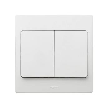 Công tắc đôi 1 chiều Mallia – 281002 281002