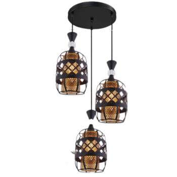 Đèn treo trần trang trí Slister Ø240*H1000mm - E27*3 2891-3