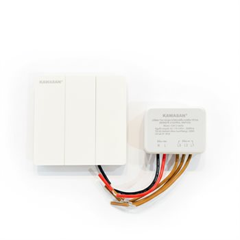 Nút nhấn ba điều khiển từ xa không dây Kawasan C3K-R3K C3K-R3K