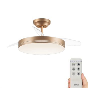 Quạt đèn OPPLE LEDFSD-E-Rd480-68W-STEP-GY-WindyS 3-GP LEDFSD-E-Rd480-68W-STEP-GY-WindyS 3-GP