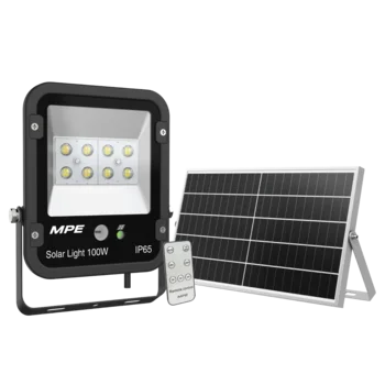 Đèn Led Pha năng lượng mặt trời MPE Seri SFLD2 100W SFLD2-100