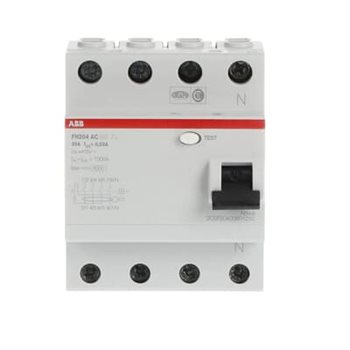 RCCB ABB 4P FH204 AC-25/0,03 30mA 2CSF204006R1250