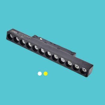 Đèn led thanh ray nam châm Hufa NC-62 L220*W22*H43 12W - 48V NC-62