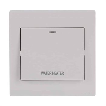 Bộ công tắc máy nước nóng ABB Inora 180WH 2 cực 20AX có đèn Led 2TCZ171014R0070