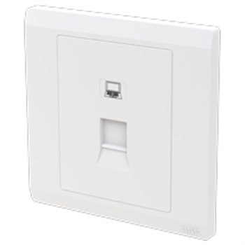 Bộ ổ cắm mạng đơn ABB Inora BL333 RJ45 CAT.6 2TCZ173008R0010