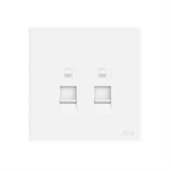 Bộ ổ cắm mạng đôi ABB Framia BC329 RJ45 CAT.6 2TCZ213013R0010