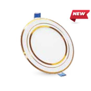 Đèn Downlight LED siêu mỏng viền vàng ánh sáng ba màu ELD2045
