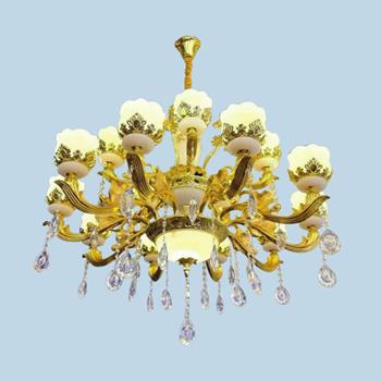 Đèn chùm pha lê nến Klasse 100x100x80cm KL180 - 15