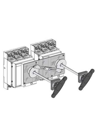 Phụ kiện Mechanical interlock for 2 breakers (With extended rotary handles) 33890