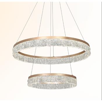 Đèn thả trần mica Ø800-600*H1600 - LED 160W 3 CĐ NB 646 A