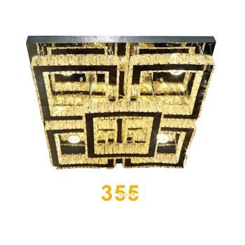 Đèn ốp trần pha lê Ø600 X H140 - LED 3 CĐ OTPL07