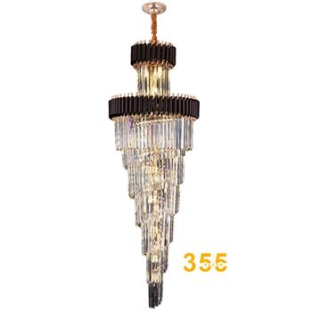 Đèn thả pha lê Ø600*H1800 - E14*28 TPL8097D1800