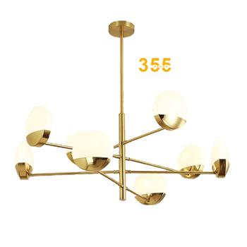 Đèn thả thiết kế ĐÈN THẢ THIẾT TTK94 Xi Vàng TTK94 Xi Vàng