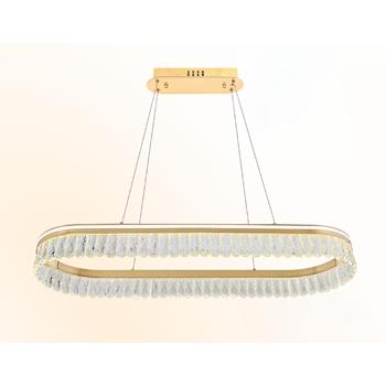Đèn thả trần pha lê Ø900-350*H1200 - LED 120W 3 CĐ NB 8606 A