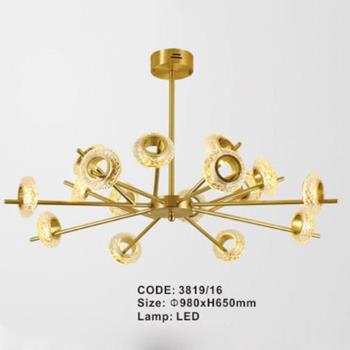 Đèn chùm trang trí led - Ø980*H650 mm 3819/16