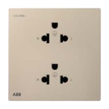 Bộ ổ cắm đôi 3 chấu 16A - ABB 4TYB503231P0105