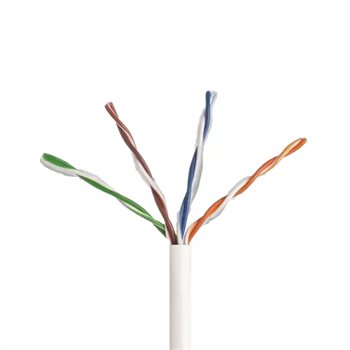 Dây cáp mạng CAT5 Nanoco NC5E-U10W 10%CU màu trắng NC5E-U10W