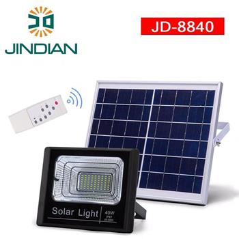 Đèn pha năng lượng mặt trời JinDian 40W JD-8840