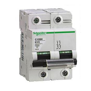 Acti9 MCB C120H 2P 15kA 230V, C Curve A9N18456