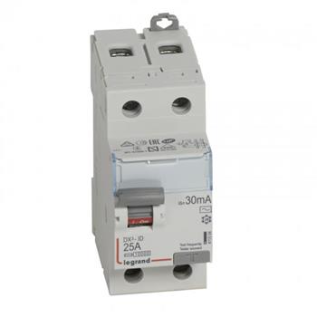 Thiết bị đóng cắt RCCB DX3-ID 2P 30MA (25 - 100A AC) 411504-411508