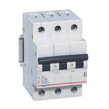 MCB RXE 3P 6kA 400V, C curve 403818