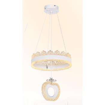 Đèn thả trần mica Ø300*H800 - LED 60W 3 CĐ NB 654/1