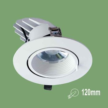 Đèn âm trần Downlight COB Led 30W Ø135*H105 4000K-6000K LA 2878