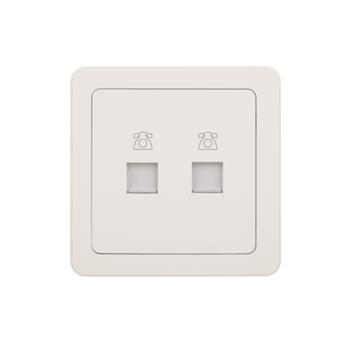 Ổ cắm điện thoại đôi RJ11 WGCT2RJ