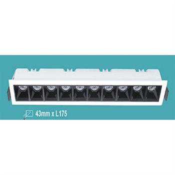 Đèn âm trần Sano LA 10312 Led 10W Ø45*L183 LA 10312