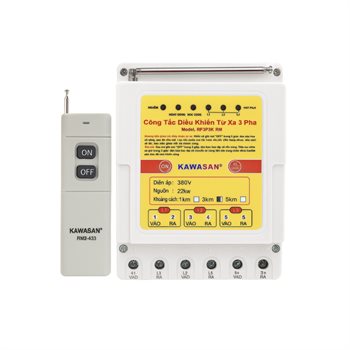 Thiết bị điều khiển từ xa 3 pha Kawasan RF3P3K-RM RF3P3K-RM