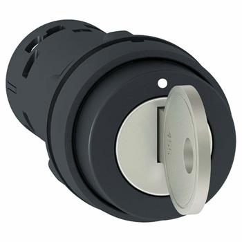 Công tắc xoay có khóa 3 vị trí Ø22, 2N/O, loại XB7 XB7NG33