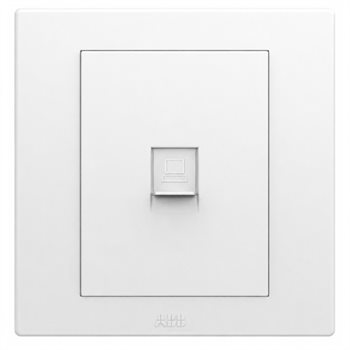 Bộ ổ cắm mạng đơn CAT6 - ABB 4TYD502132P0100