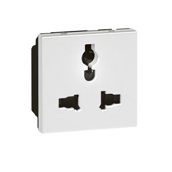 Ổ cắm đơn đa năng 16A, 2 mô-đun 572123 572123