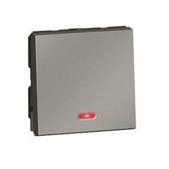 Công tắc Arteor 10A, 2 chiều, có đèn, 2 module – 572536 5 725 36