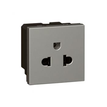 Ổ cắm đơn 3 chấu 16A, 2 mô-đun 572616 572616