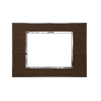 Mặt che gỗ muồng đen Arteor – 3 module – 575275 5 752 75