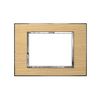 Mặt che gỗ sồi Arteor – 3 module – 576459 5 764 59