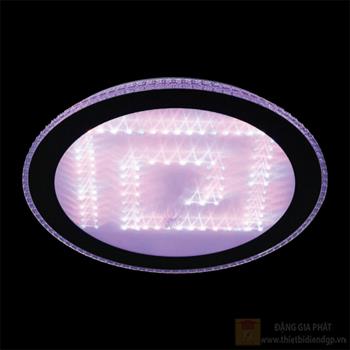 Đèn mâm trang trí Slister Ø500mm - LED 50W - 3 chế độ 500-11