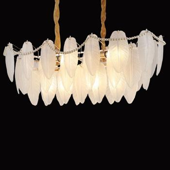 Đèn treo pha lê Slister 800*320*300mm - E14*8 508/8L