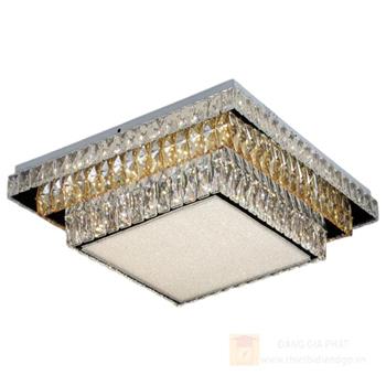 Đèn mâm pha lê Slister 600*600mm - LED 160W - 3 CĐ 5186/600F