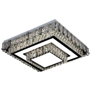 Đèn mâm pha lê Slister 600*600 - LED 160W - 3 CĐ 5188/600F