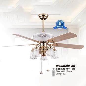 Quạt trần đèn trang trí Slister Ø1320mm - E27 52YFT-1090