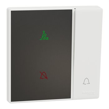 Bộ công tắc chuông "không làm phiền", "xin dọn phòng" Schneider KBN31BPDM_WE KBN31BPDM_WE