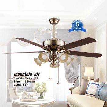 Quạt trần đèn trang trí Slister Ø1520mm - E27 60YFA-1011