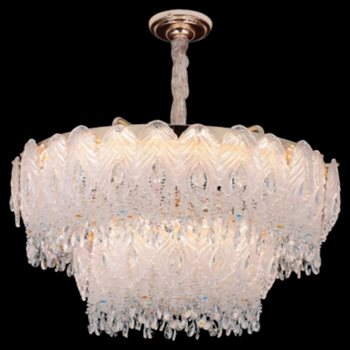 Đèn chùm pha lê Andora Ø800*H520+500 -LED 3 CĐ - Pha Lê K9 TPL-6388/800+500