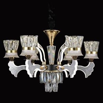 Đèn chùm pha lê Slister Ø680*H450mm - LED 3 CĐ 6108/6