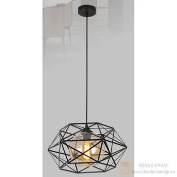 Đèn treo trần trang trí Slister Ø400*H1000mm - E27*1 6356-1BK